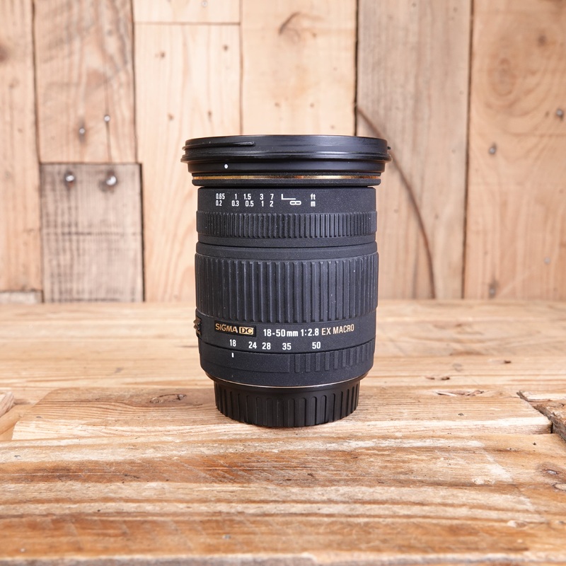 Used Sigma DC 18-50mm f2.8 EX Lens – Canon EF Fit