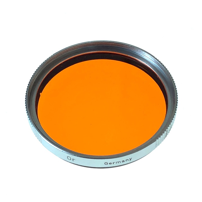 Leitz Or (orange) filter for 39mm thread