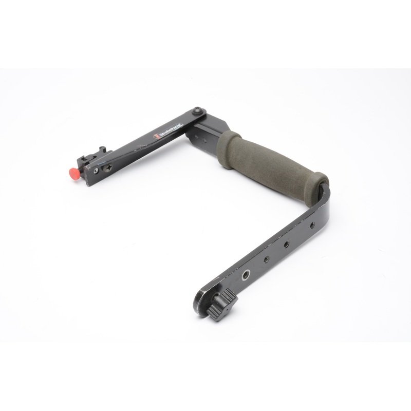 Stroboframe Quick flip 35mm camera flash bracket, Nice & Clean