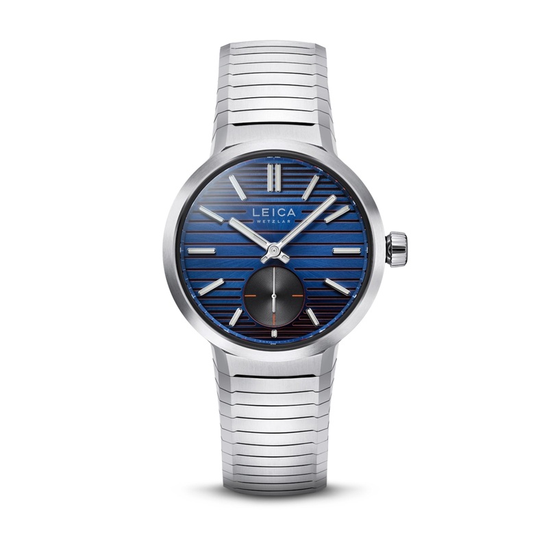 Leica ZM 12 Stainless Steel Blue Orange Stainless Steel Bracelet