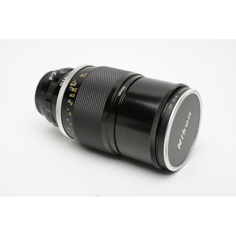 Nikon Nikkor P Auto 180mm F2.8 Non Ai Telephoto Lens, Caps + UV, Nice!