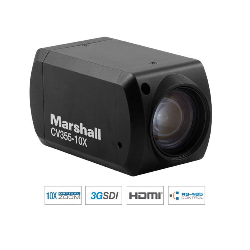 Marshall Electronics CV355-10X Compact 10X Camera 3GSDI & HDMI