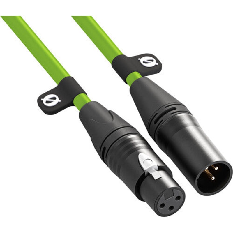 RODE XLR Male to XLR Female Cable (19.7′, Green)