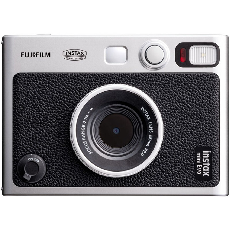 Fujifilm Instax Mini Evo Hybrid Instant Camera – Black