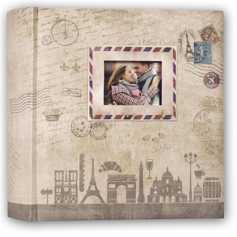 Ulisse Slip In Photo Album for 200 7.5×5 Photos – Brown