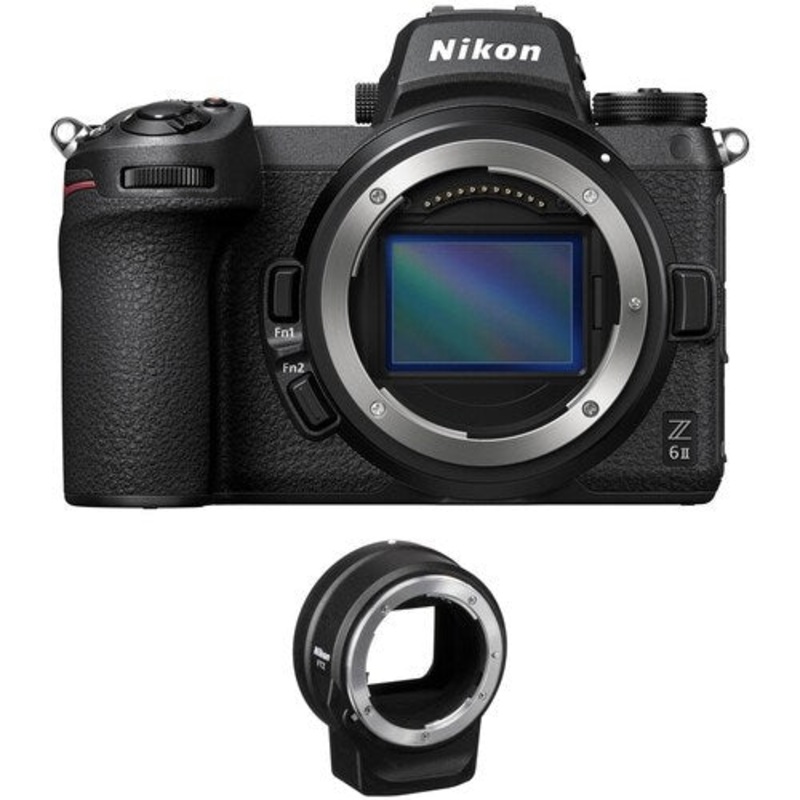 Nikon Z6 II Mirrorless Digital Camera Body with FTZ Adapter
