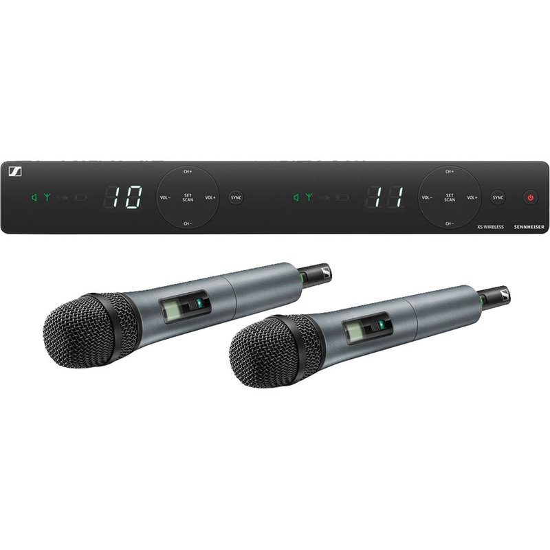 Sennheiser XSW 1-835 DUAL 2-channel Wireless System for Singers and Presenters – 508275