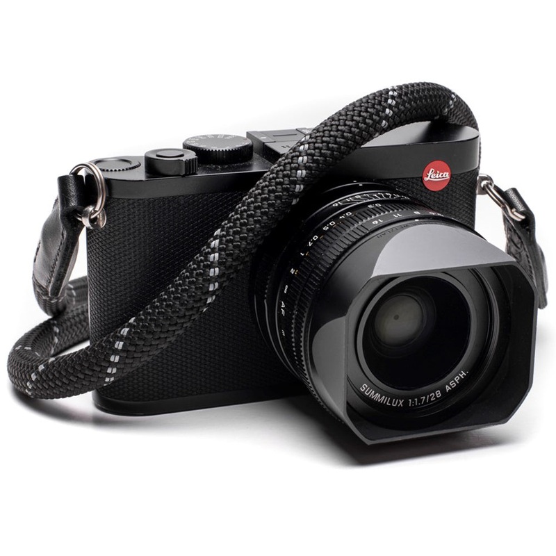 Leica Rope Strap, Black Reflective, 126cm, Key-Ring Style