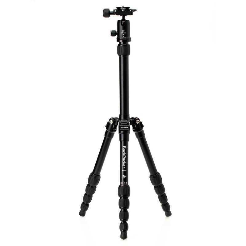 Benro MeFOTO Backpacker Aluminum Tripod Kit Black