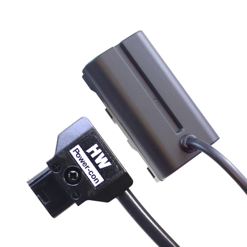 Hawk-Woods LR-18 Power-Con 2-pin male 45cm NPF Dummy Battery