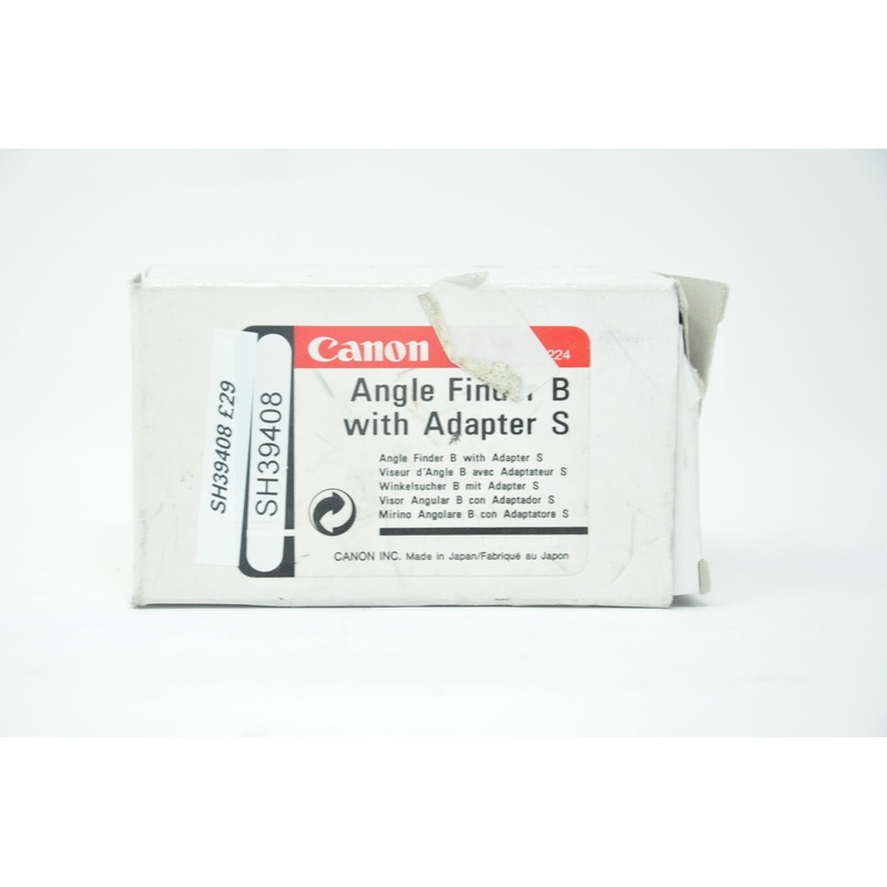Used Canon Angle Finder B with Adaptor S  (Boxed SH39408)