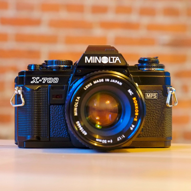 Minolta X-700 with 50mm f1.7 Rokkor-X PF