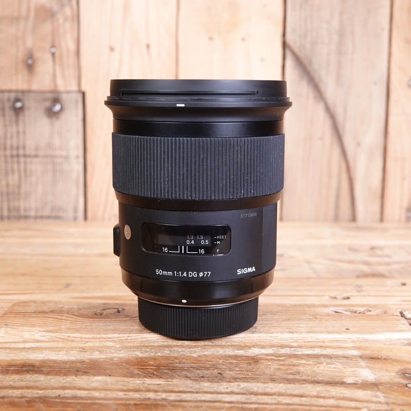 Used Sigma 50mm F1.4 DG ART Nikon Fit Lens