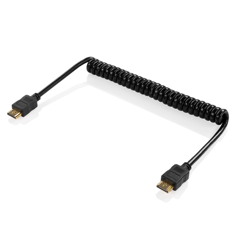 Cble SHAPE 4k 2.0 HDMI HDMI mle en spirale H204K