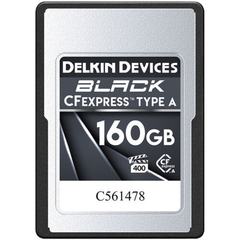 Delkin Devices BLACK CFexpress Type A Memory Card 160GB