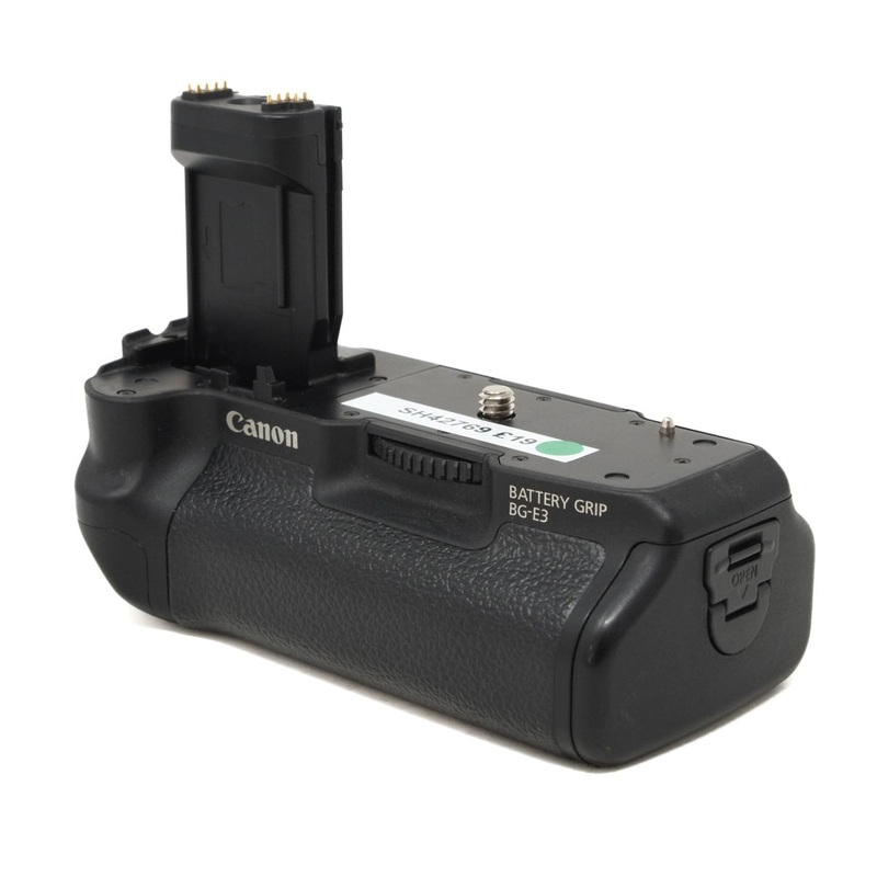 Used Canon BG-E3 Battery Grip for EOS 350D/400D – Boxed – (SH42769)