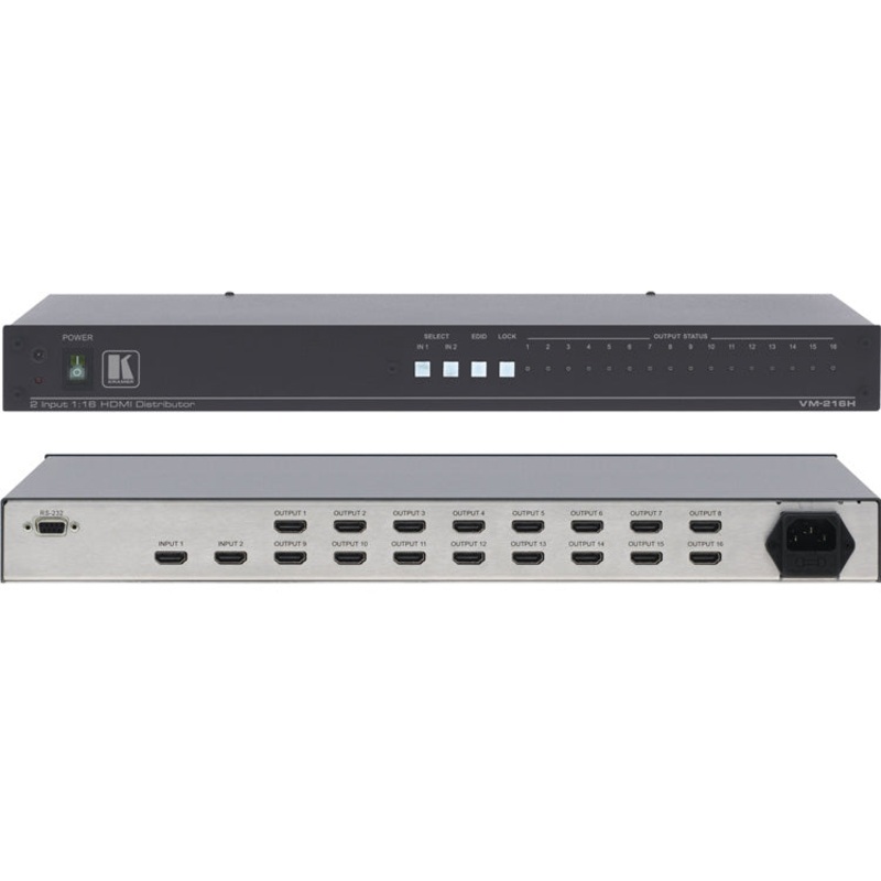 Kramer Electronics VM-216H 2×1:16 HDMI Switchable DA