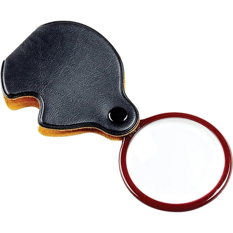 Opticron Folding Pocket Magnifier 3.5 x 45mm – Black