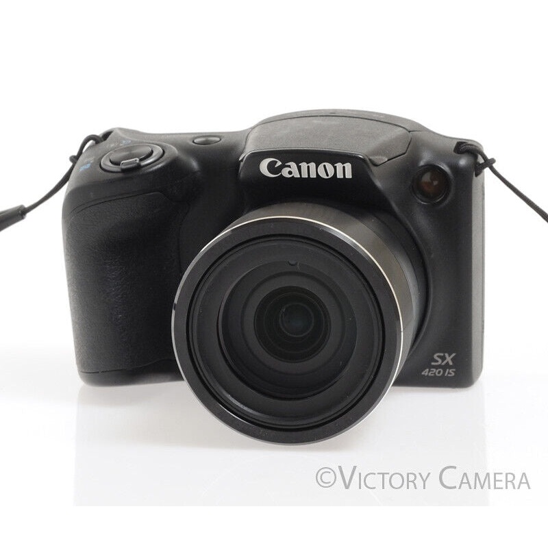 Canon PowerShot SX420 IS SX420IS Black 20MP Digital Camera [EXC]