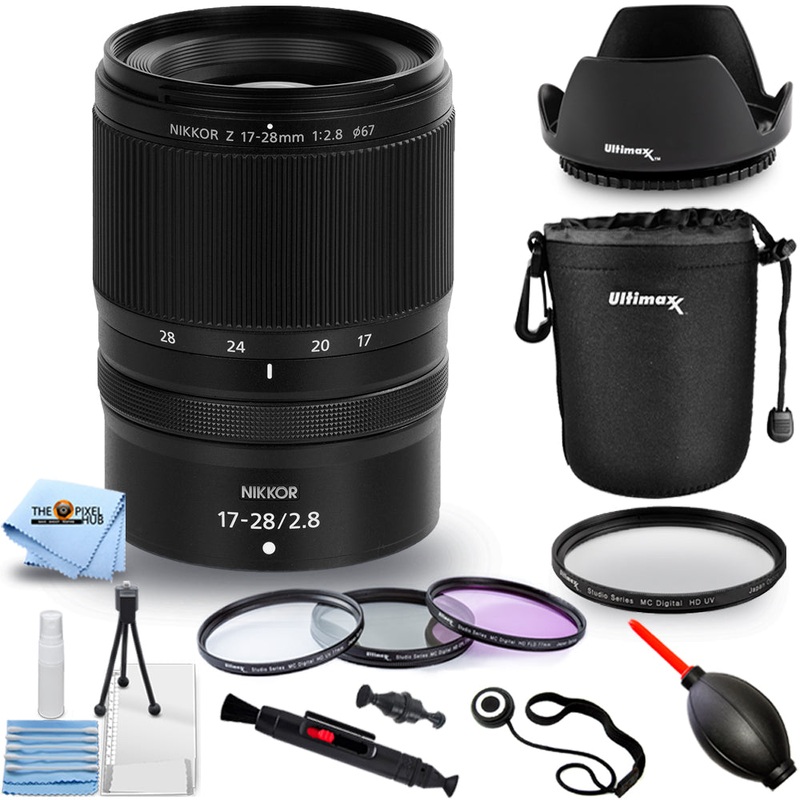 Nikon NIKKOR Z 17-28mm f/2.8 Lens 20115 – 10PC Accessory Bundle