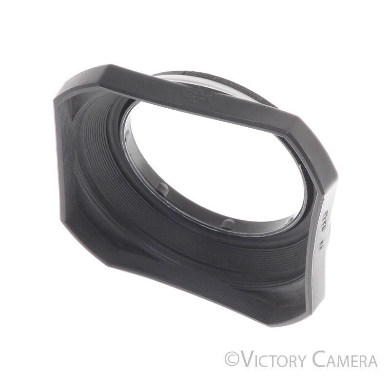 Mamiya 645 m645 45mm Collapsible Rubber Square Wide Angle Lens Shade / Hood [EXC]