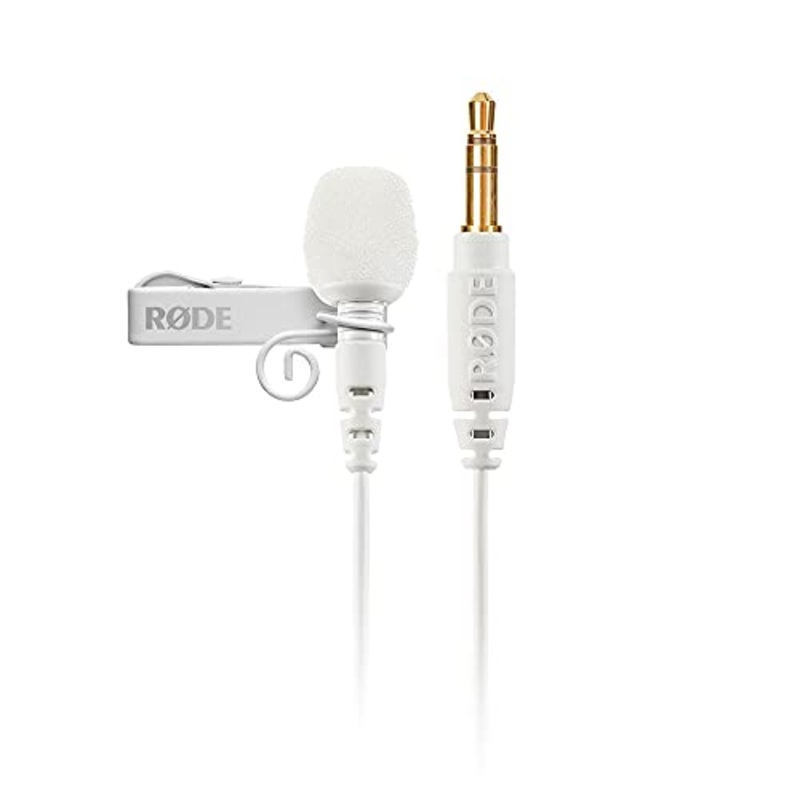 Rode Lavalier GO Omnidirectional Lavalier Microphone for Wireless GO Systems (White) NEW 698813006717 LAVGOW
