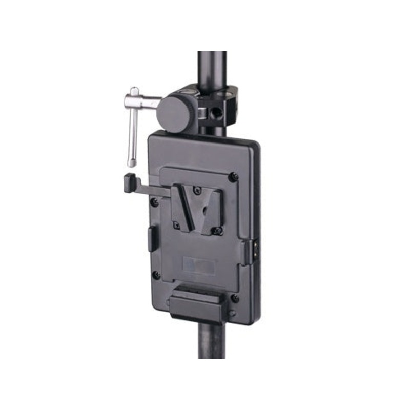 SWIT S-7200S V-Mount Battery Plate with Clamp for Tripod Mount and D-tap Socket