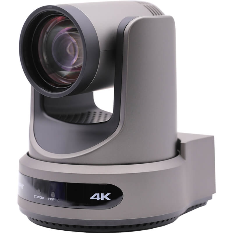 PTZOptics Link 4K Dante-enabled Auto-Tracking PTZ camera 12x Grey – PT12XLINK4KGY