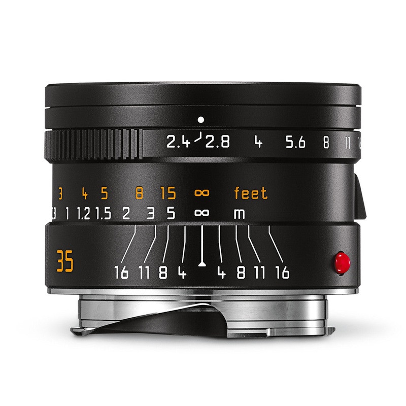 Leica Summarit-M 35mm f/2.4 ASPH Black Anodized Finish