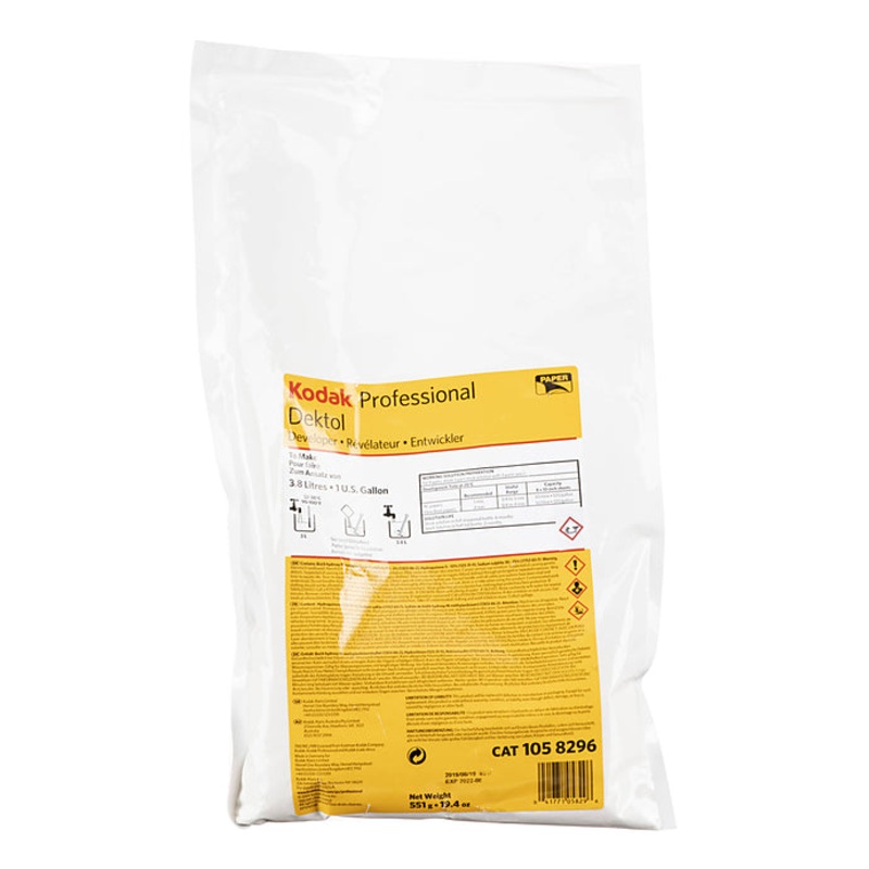 Kodak Dektol Professional Paper Developer – Makes 1 Gallon