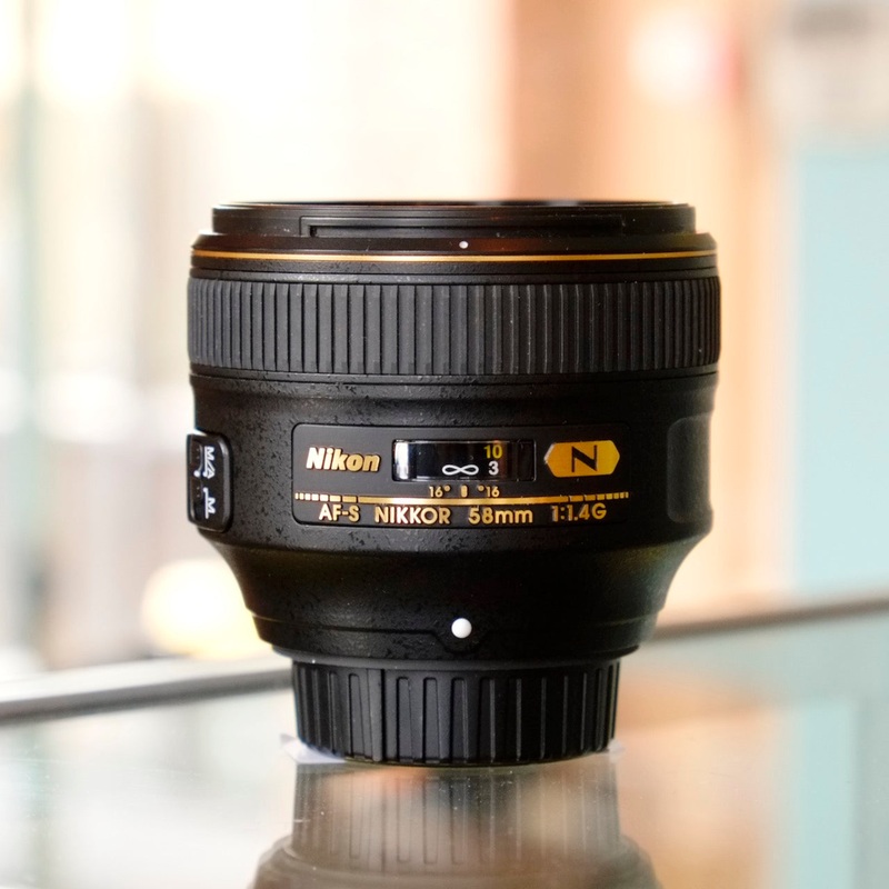 Nikon 58mm f1.4G AF Nikkor