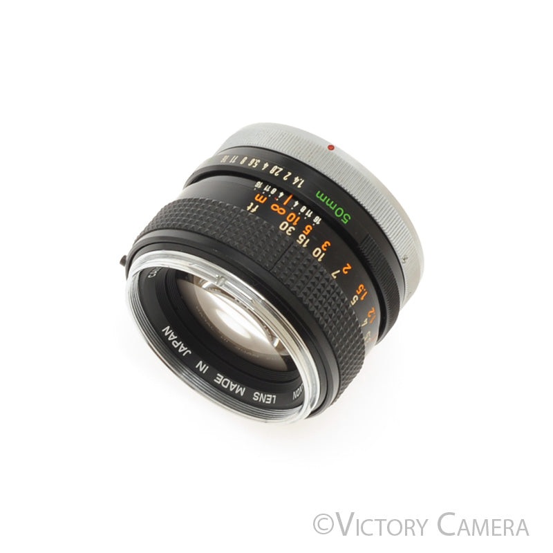 Canon FD 50mm f1.4 Fast Prime Lens [EXC+]