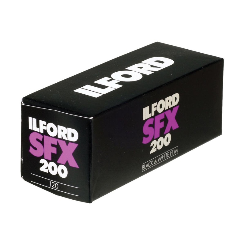 Ilford SFX 200 Black and White Negative Film – 120 Roll Film