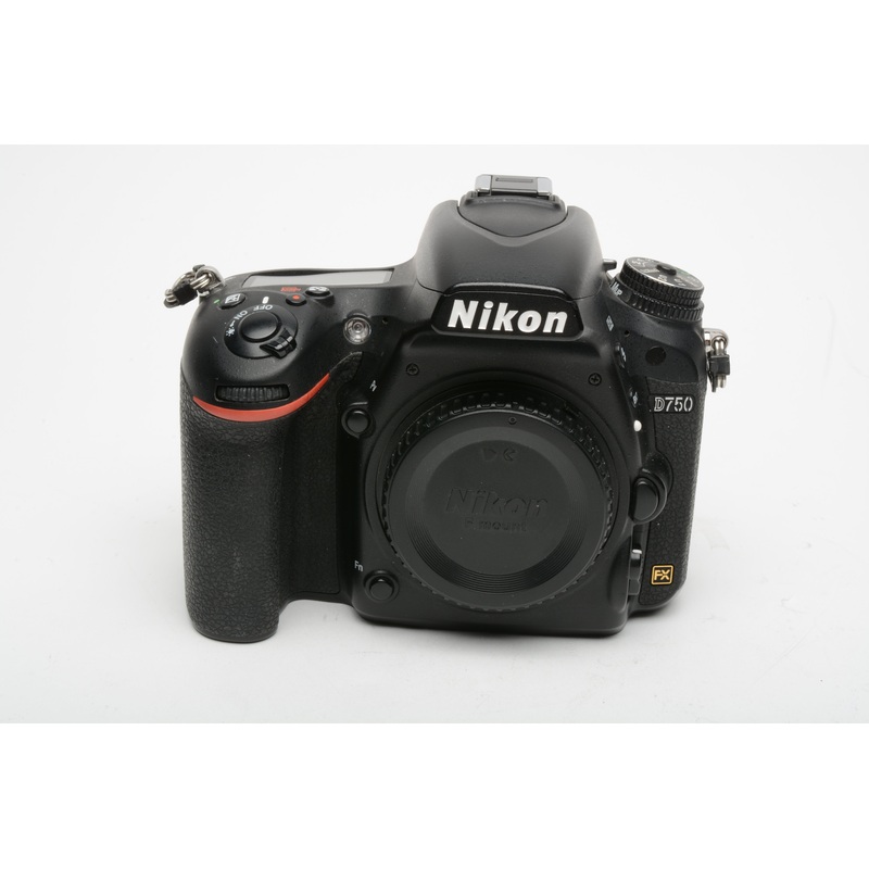 Nikon D750 DSLR Body w/Batt., charger, 37K Acts, Clean, works great!