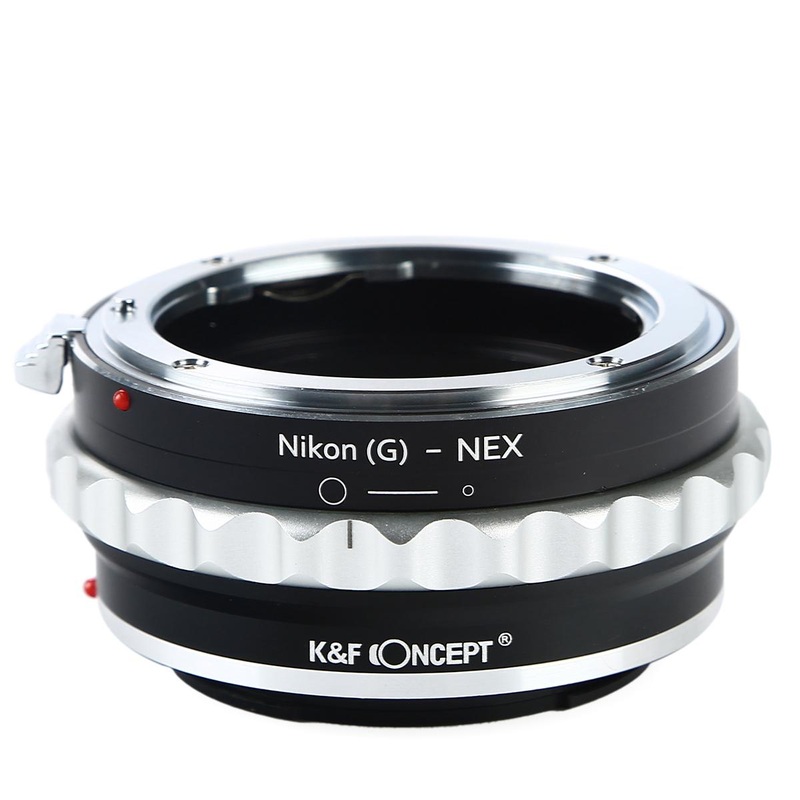 K&F Nikon G/F/AI/AIS/D Lenses to Sony E Mount Camera Adapter