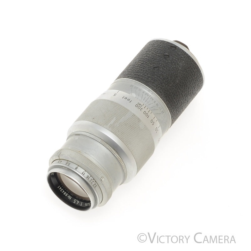 Leica 13.5cm 135mm f4.5 Hektor Bayonet LTM  Portrait Prime Lens [GOOD]