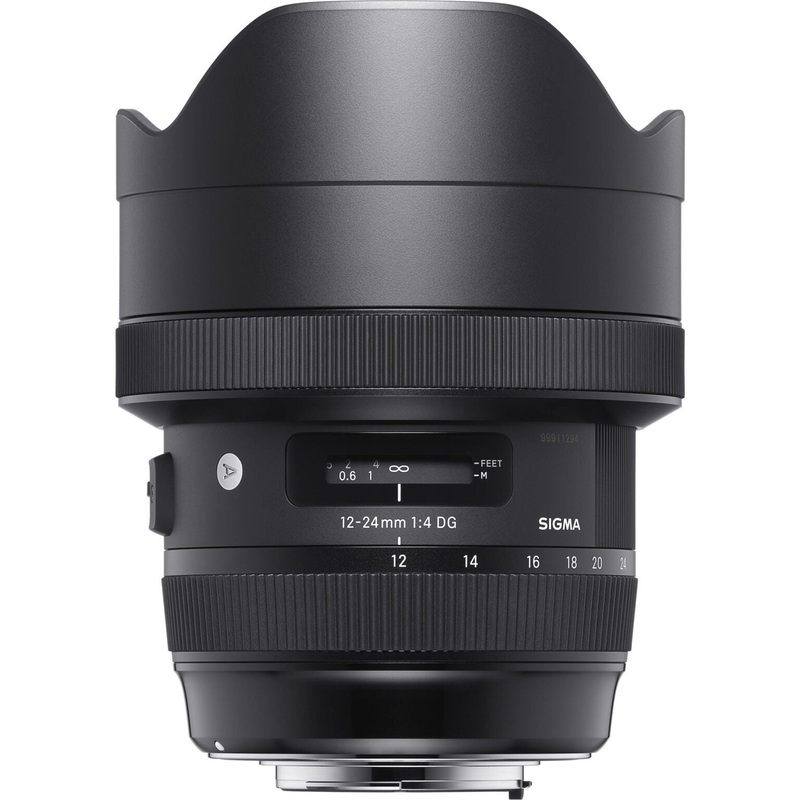 Sigma 12-24mm f/4 DG HSM Art Lens (Canon EF) Rental – From R450 P/DAY