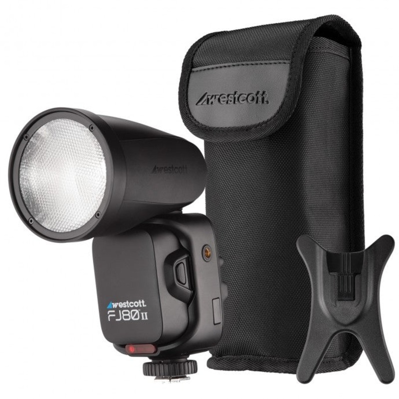 Westcott FJ80 II M Universal Touchscreen 80Ws Speedlight with Adapter for Sony Cameras 4795