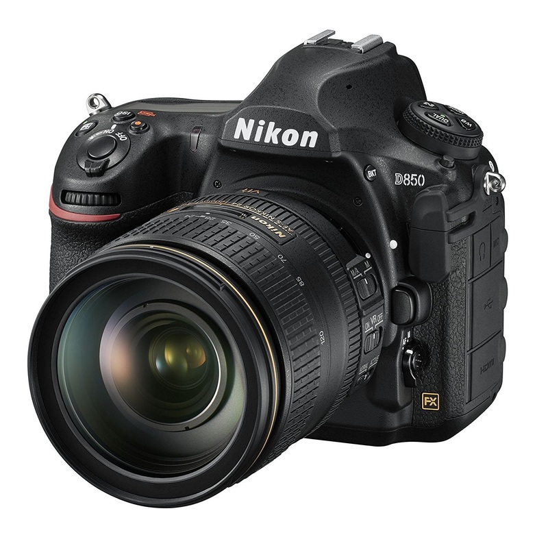 Nikon D850 FX-format DSLR Camera with AF-S NIKKOR 24-120mm f/4G ED VR Lens