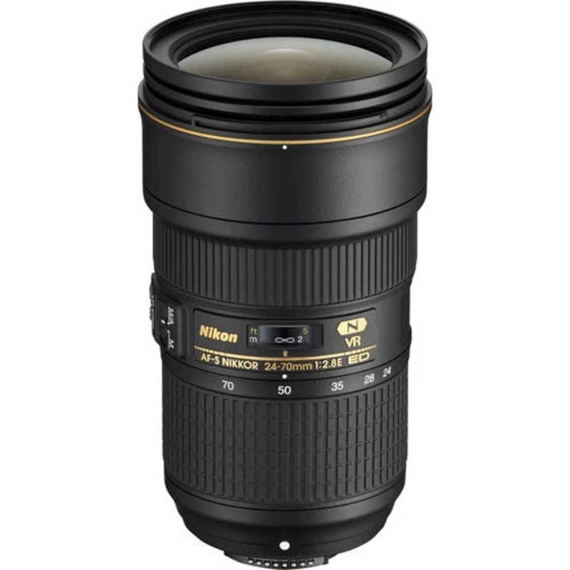 Nikon AF-S Nikkor 24-70mm f2.8E ED VR Lens