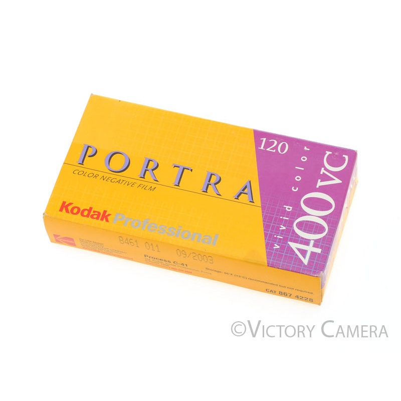 5x Kodak Portra 400VC Vivid Color 120 Medium Format (Exp. 2003) [AS-IS]
