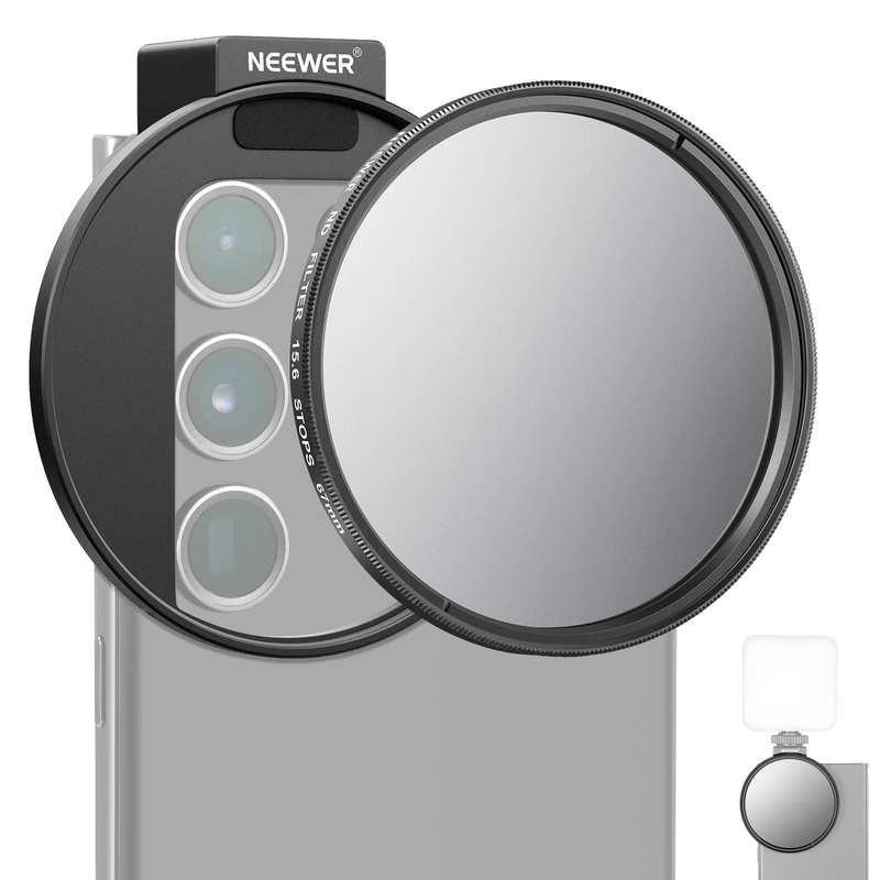 NEEWER FL-45 Clip On 67mm ND Phone Filter Kit