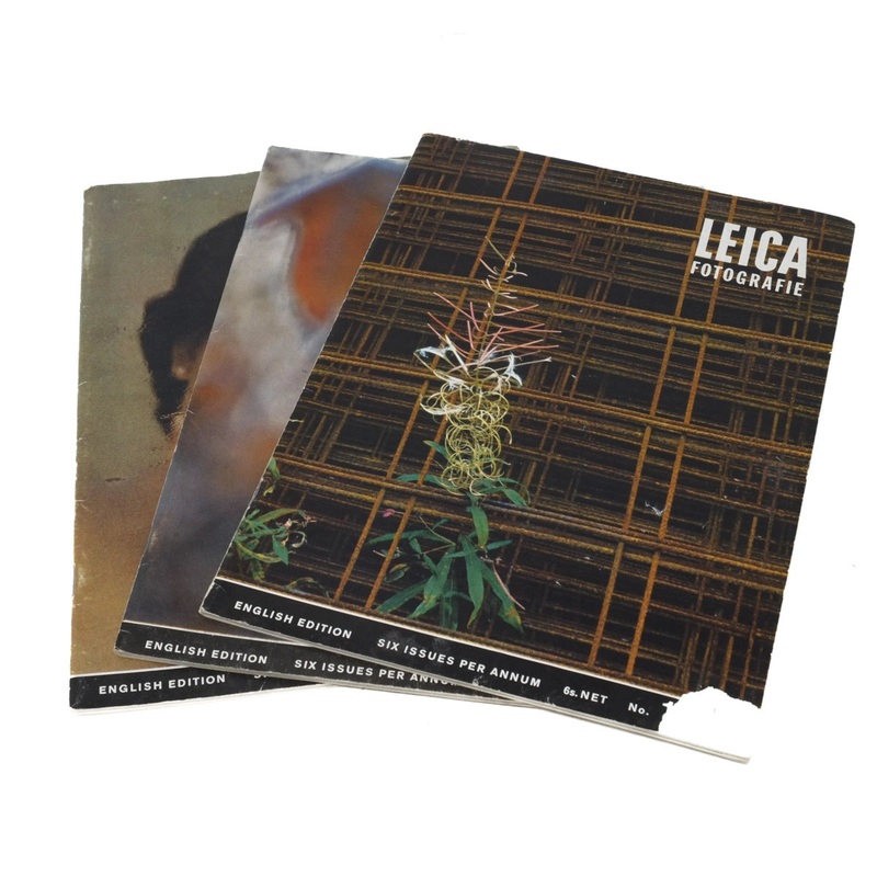 Vintage Leica LFI Magazines from 1970, Issues 1,2 & 4 (SH42325)