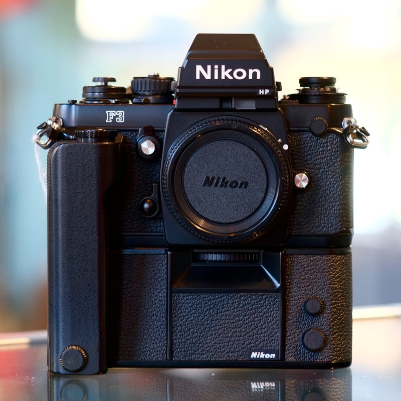 Nikon F3HP with MD-4