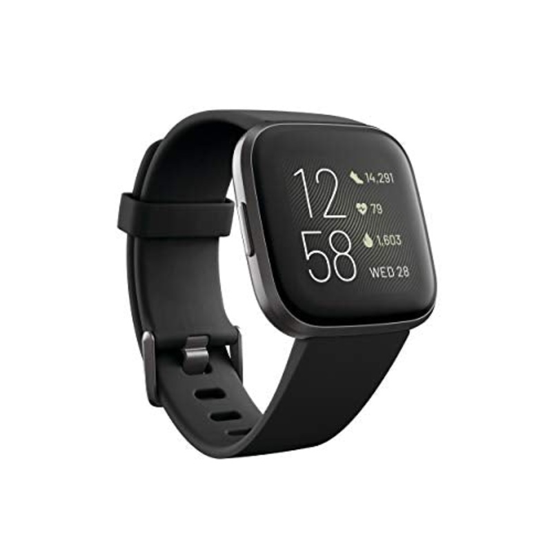 Fitbit Versa 2 (Black) NEW 811138036690 FB507BKBK