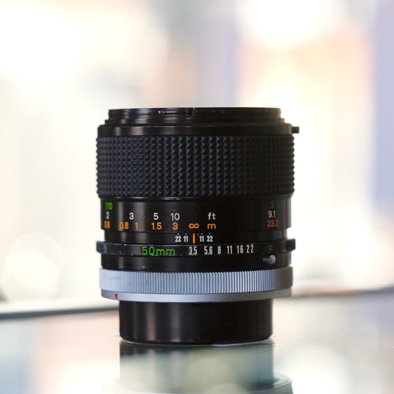 Canon Macro Lens FD 50mm f3.5 S.S.C.