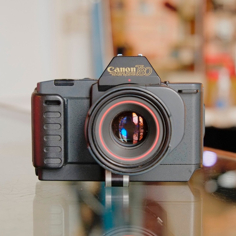 Canon T80 with 50mm f1.8