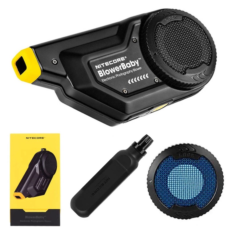 Nitecore BlowerBaby Kit-3 Electronic Photography Blower (include Cleaning Pen + CMOS Filter)