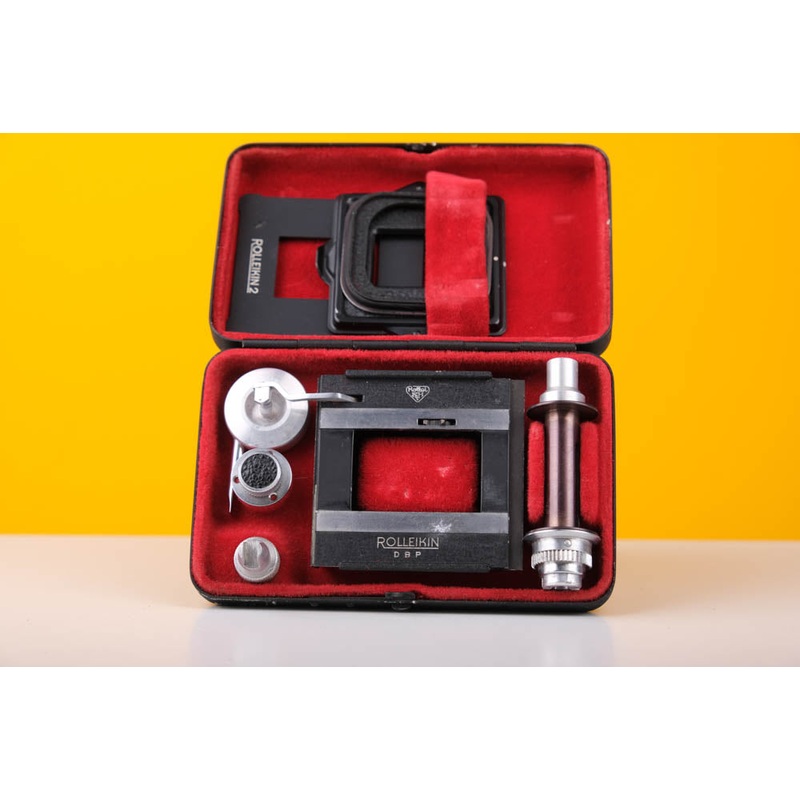 Rolleifex Rolleikin 35mm exposure set attachment