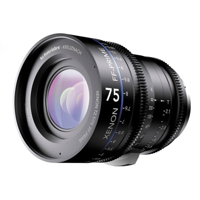 Schneider Xenon FF Lens 75mm Sony E (FT) – SKFF75SEF Schneider Xenon FF 75mm T2.1 Lens with Sony E Mount (Feet)